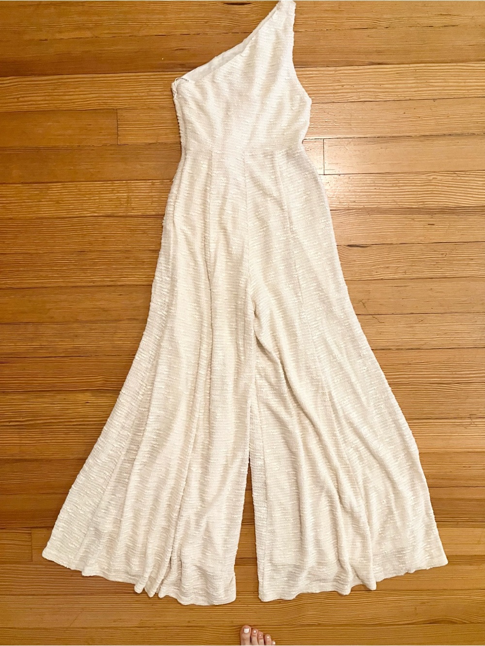 NWOT Shona Joy Ortiz Jumpsuit in Cream Sz 2 - Picture 6 of 15